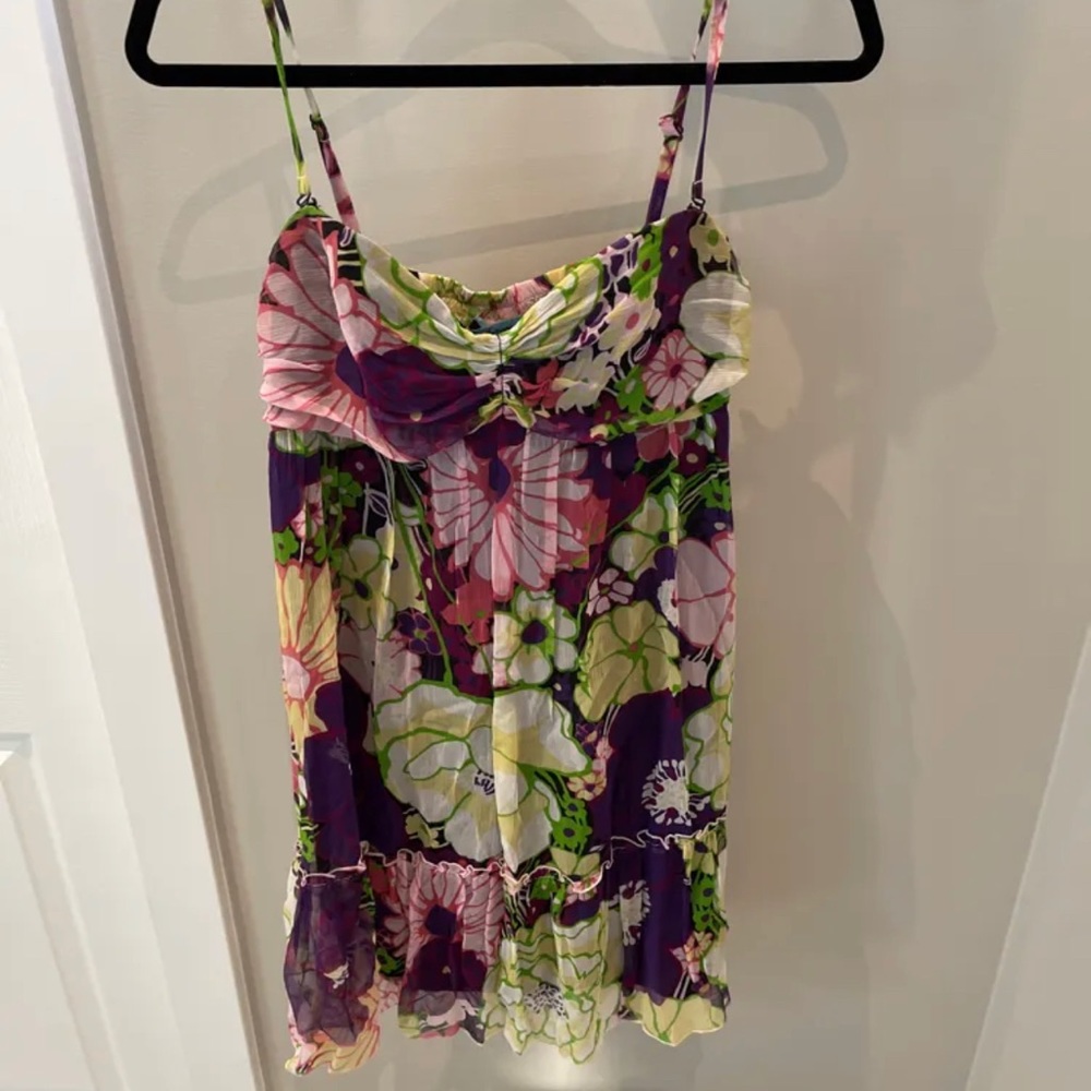 Marciano flounce dress